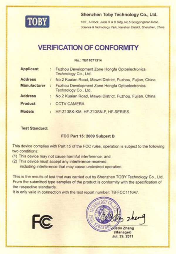 VERIFICAREA CONFORMITATII